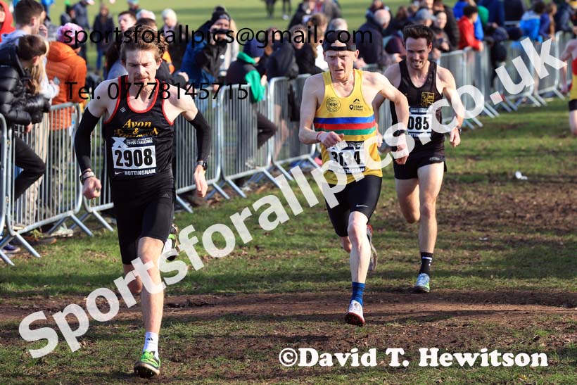 Senior Men, 2024 CAU Inter Counties Cross Country Champs., Wollaton Park, Nottingham. Photo: David T. Hewitson/Sports for All Pics